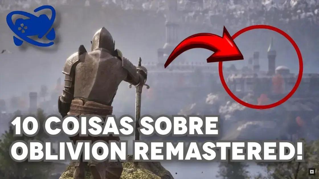 10 Descobertas sobre The Elder Scrolls IV: Oblivion Remastered