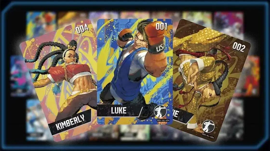 22 Cartões Amiibo de Street Fighter com Preço de Figuras