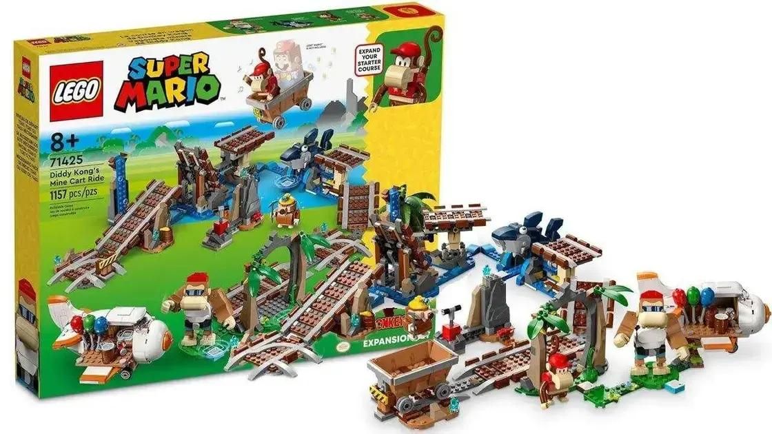 5 Conjuntos de Lego Donkey Kong Retirados de Estoque à Venda