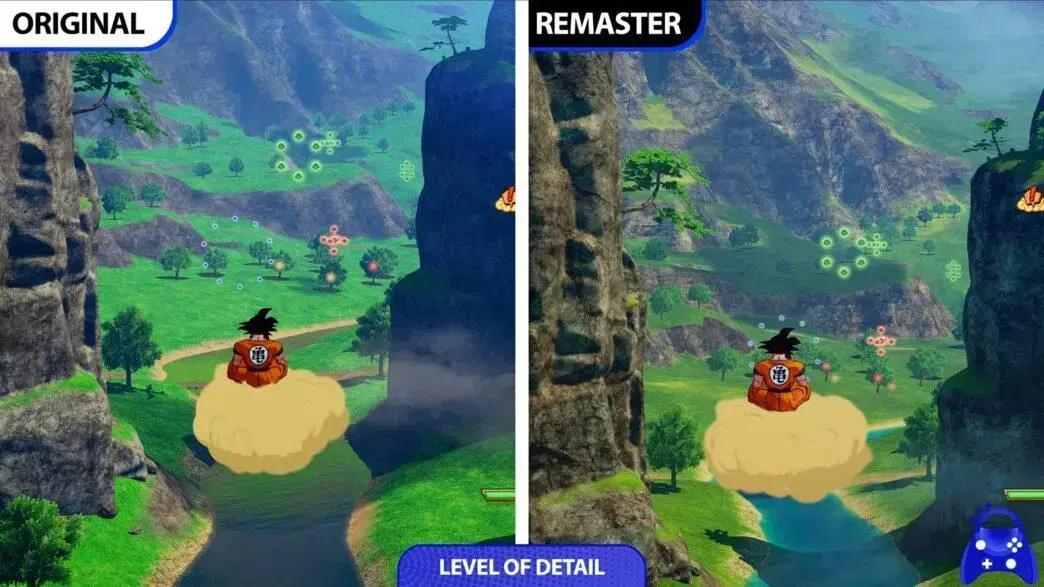 5 Diferenças Visuais Incríveis no Upgrade Gráfico de Dragon Ball Z Kakarot