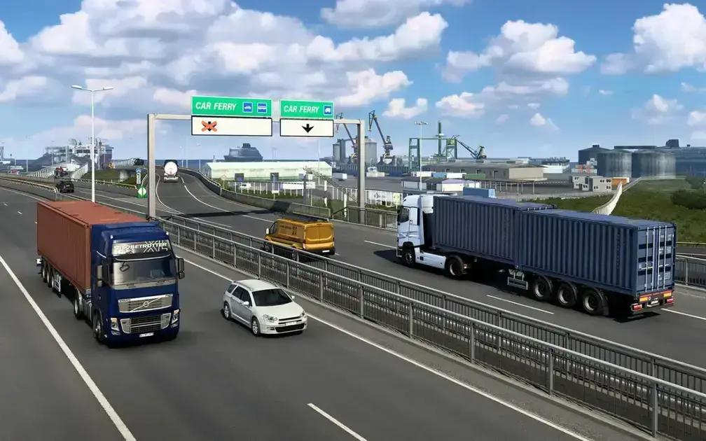 5 Jogos da franquia Truck Simulator com até 80% de desconto!