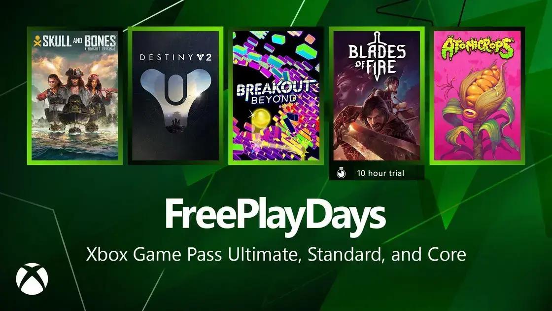 5 Jogos Imperdíveis no Free Play Days da Xbox – Aproveite Já!