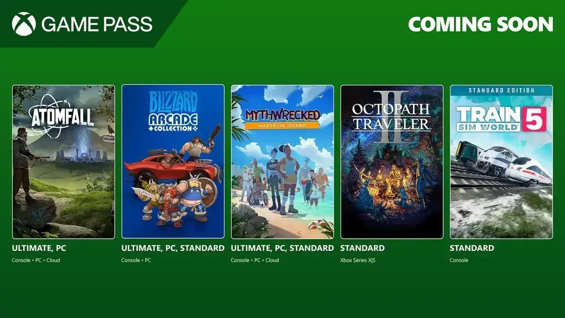 5 Novos Jogos Imperdíveis no Xbox Game Pass em Março