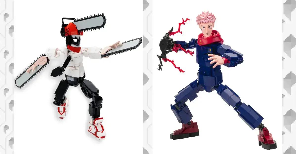 5 Novos Kits de Jujutsu Kaisen e Chainsaw Man da Lego