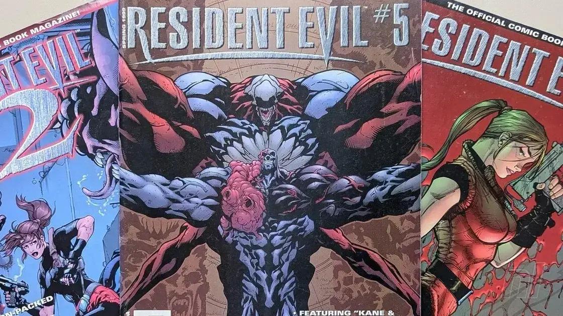 5 Razões para Amar o Comic Resident Evil: Memory Pak