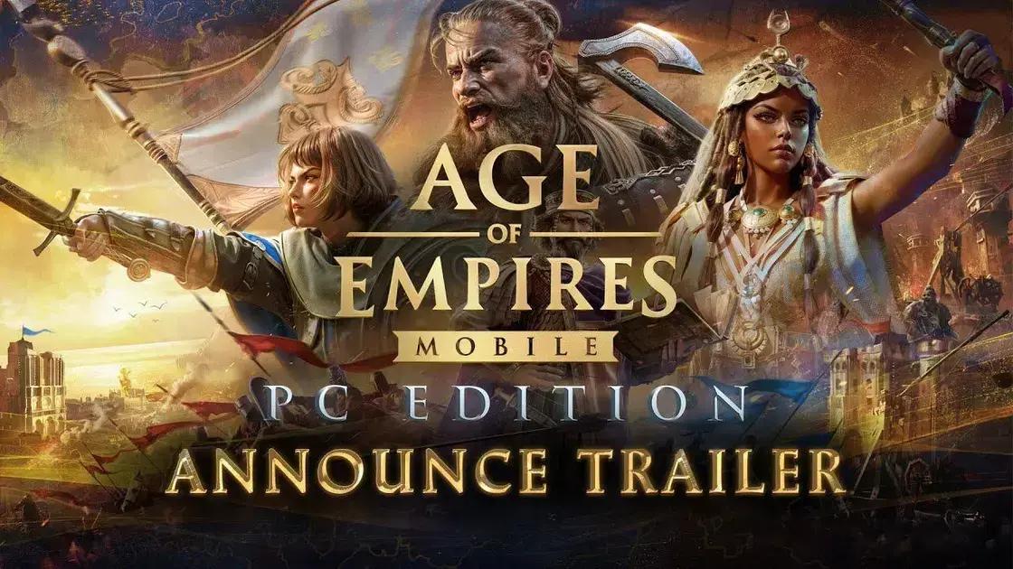 Age of Empires Mobile: Chegada ao PC em 2026