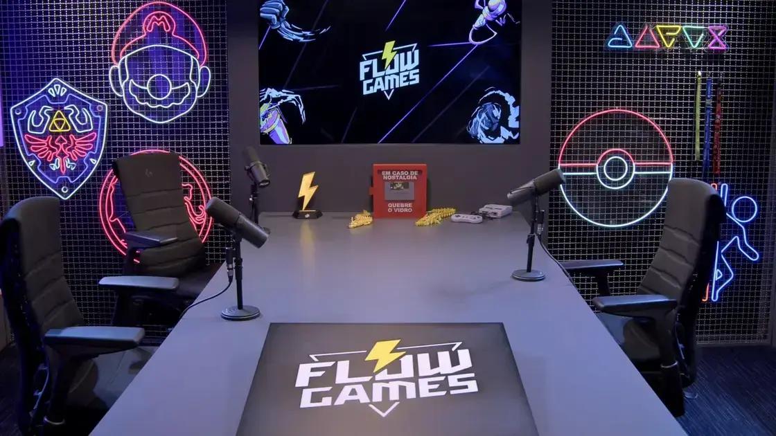 Agenda dos podcasts do Flow Games para esta semana