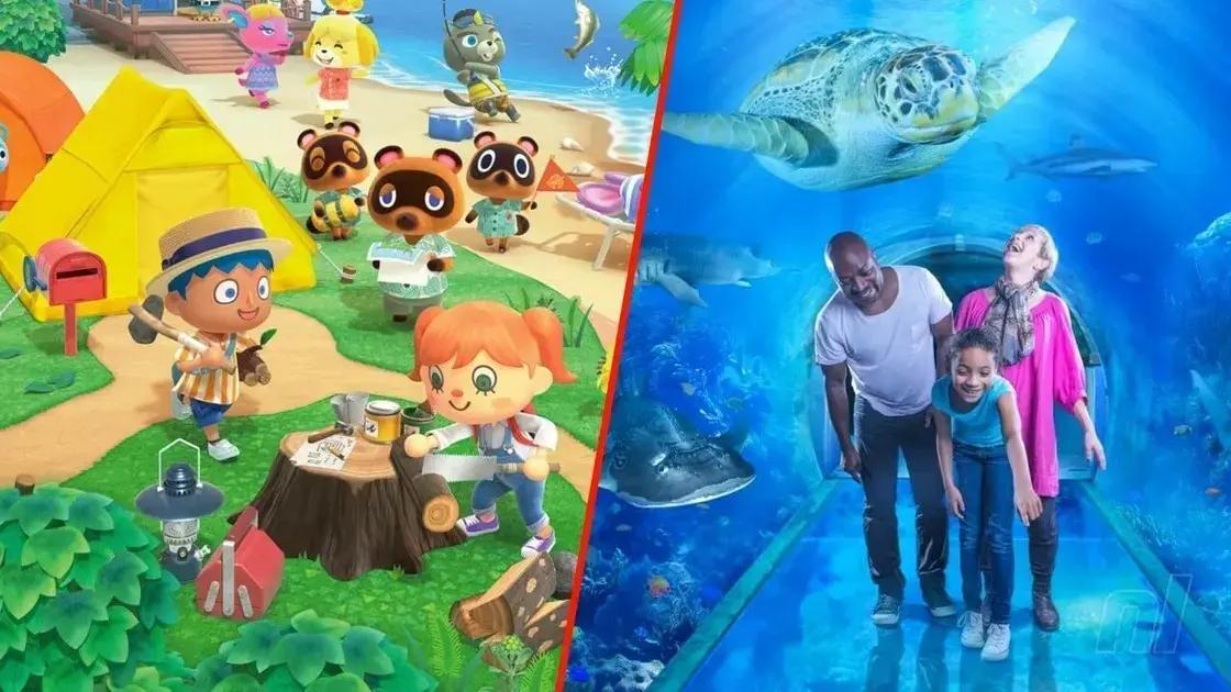 Animal Crossing Chega ao Sea Life UK em Fevereiro