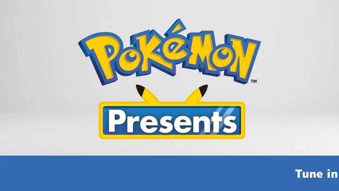 Anote na agenda! Pokémon Presents ganha data