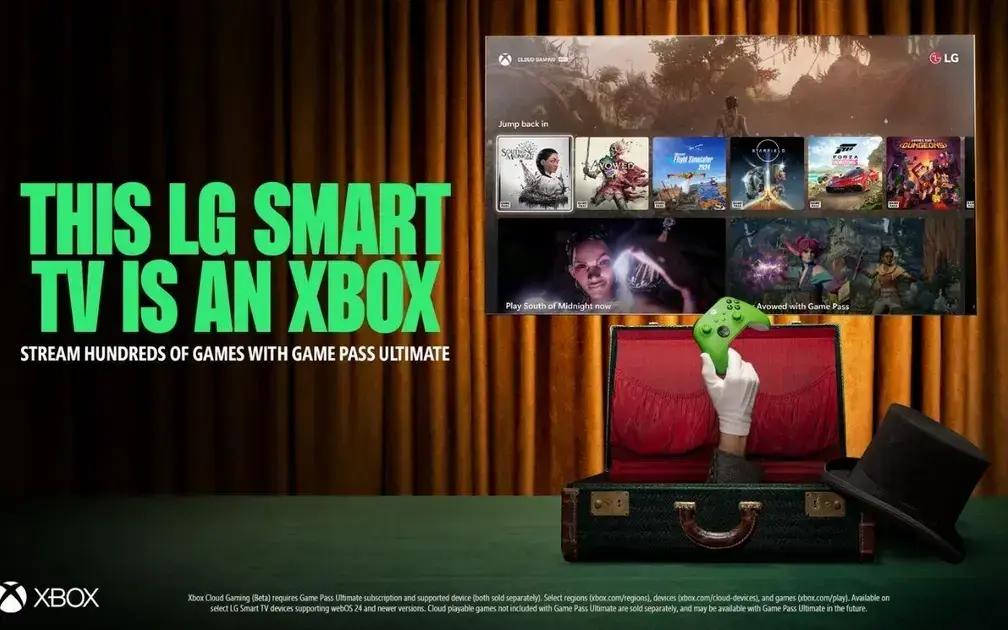 App do Xbox Funciona em Smart TVs da LG: Descubra Como!