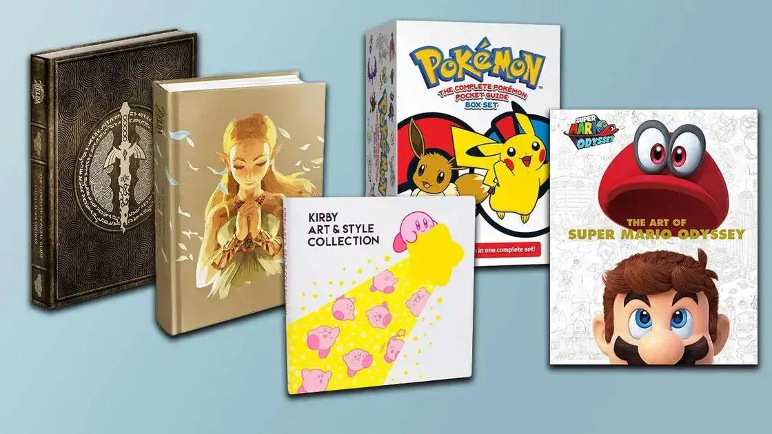 Aproveite a promoção B2G1 em livros e filmes da Nintendo na Amazon