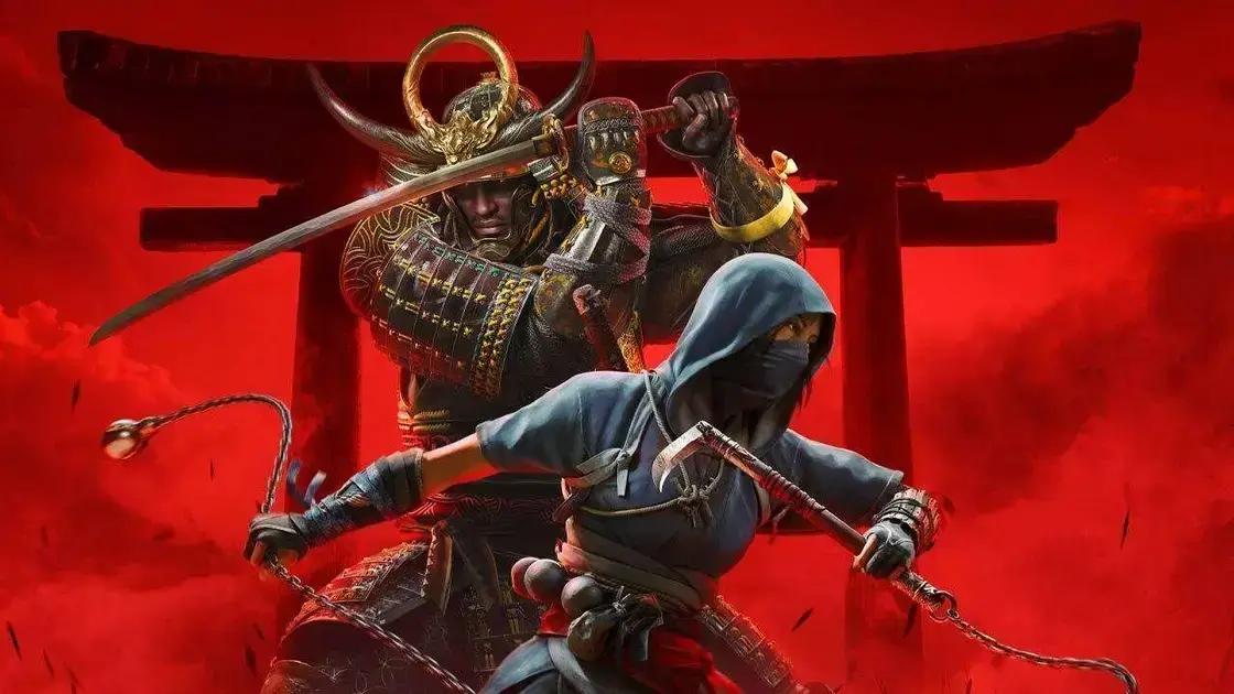 Assassin's Creed Shadows chega ao Nintendo Switch 2 em dezembro