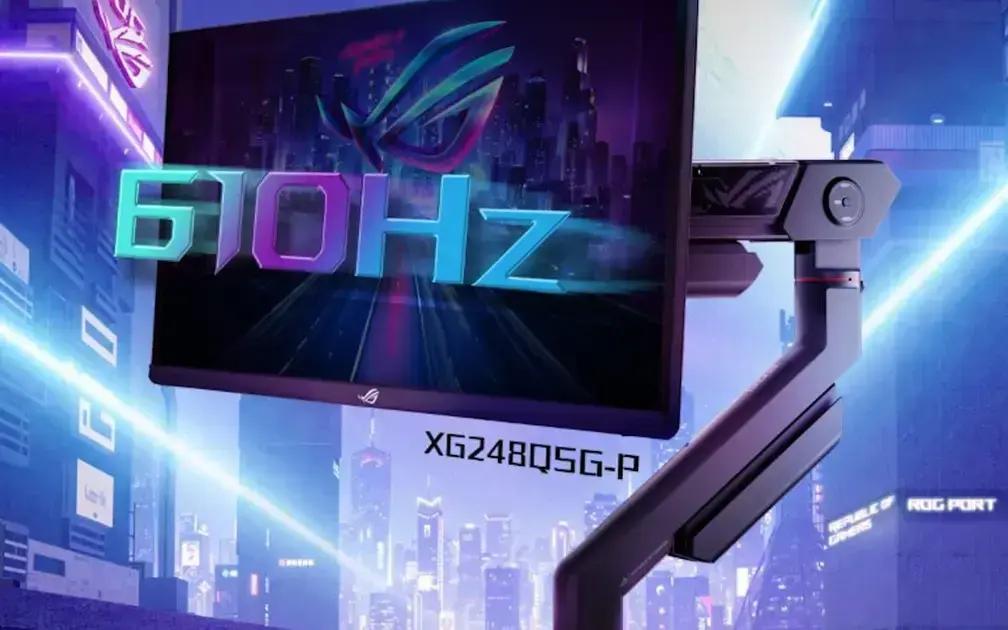 ASUS Lança Monitores Gamer ROG com até 610 Hz e 4K