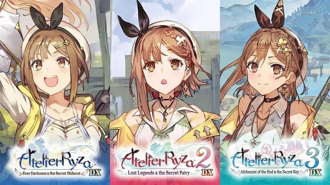 Atelier Ryza Secret Trilogy Deluxe Pack: Confira o Lançamento em 2025