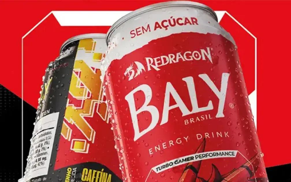 Baly Lança Energético para Gamers em Parceria com a Redragon