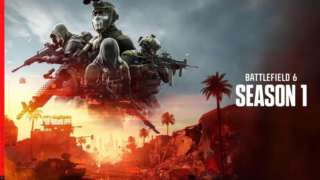 Battlefield 6: Tudo sobre a primeira temporada e novidades imperdíveis
