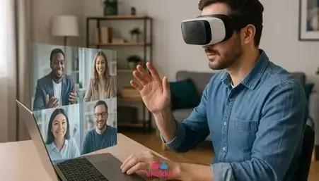 Como a Realidade Aumentada Está Transformando Encontros Virtuais