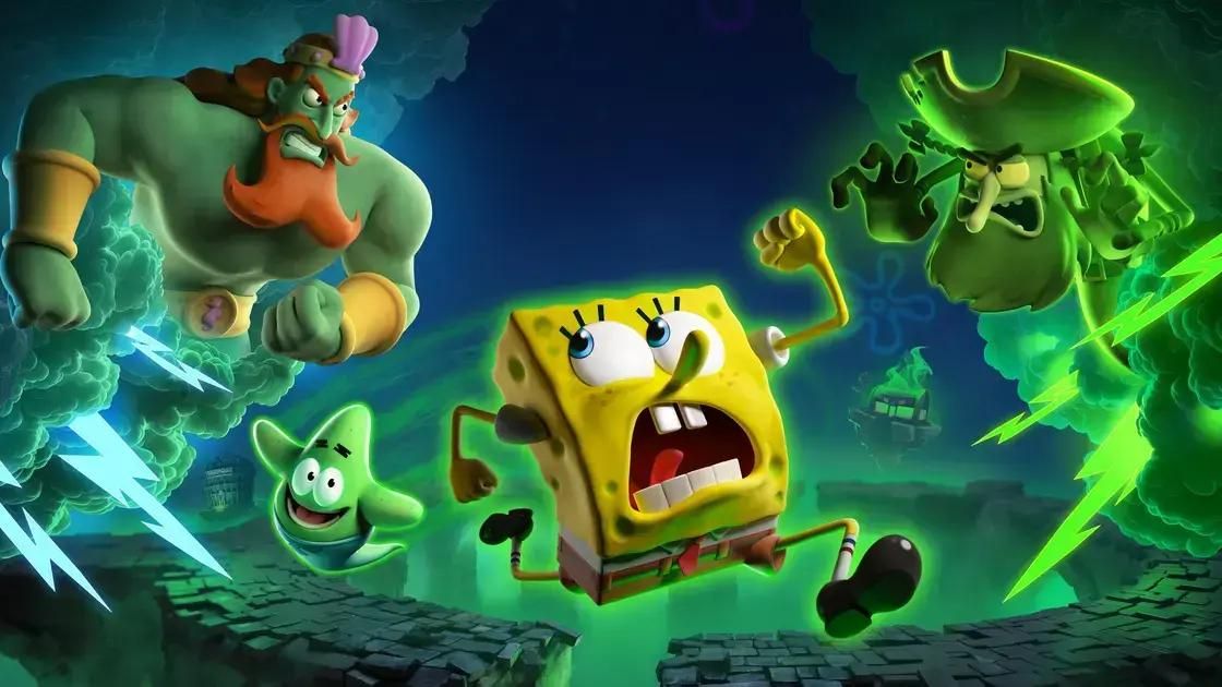 Como Duo de SpongeBob e Patrick Brilha em Titans of the Tide