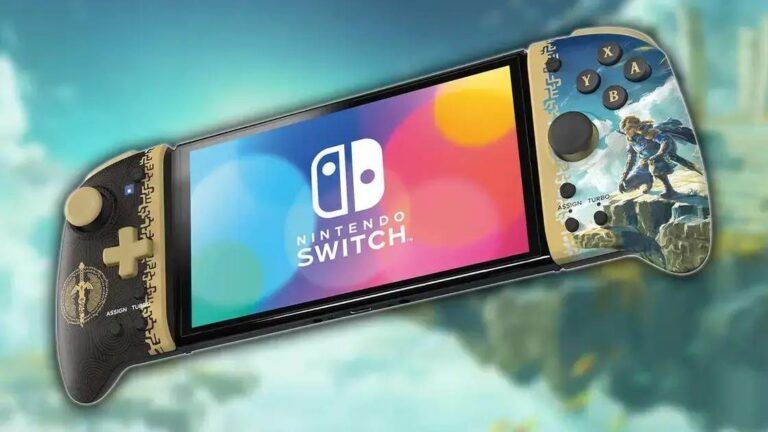 Zelda Remote Control Controlador Portátil Temático De Zelda Com 50% De Desconto