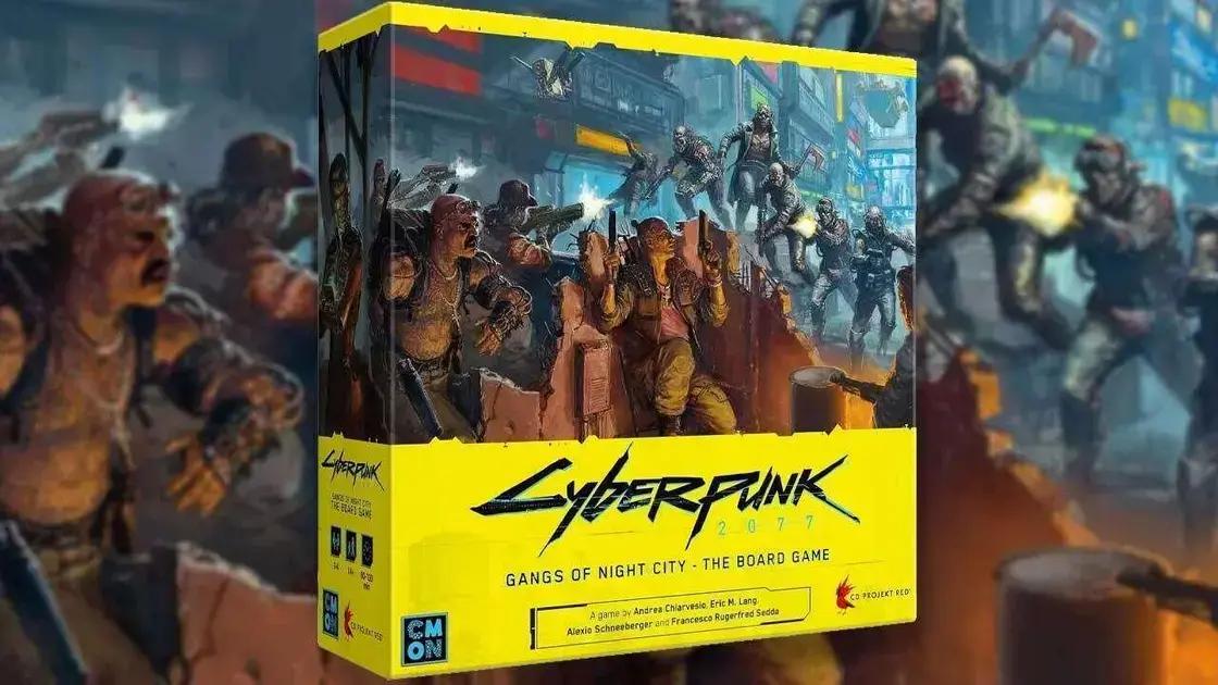 Cyberpunk 2077: Jogo de Tabuleiro com Melhor Preço na Amazon