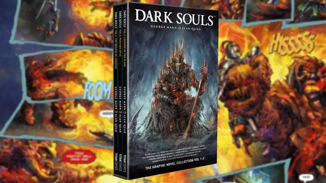 Dark Souls Graphic Novel Slipcase Box Set: Quase 50% Off na Amazon