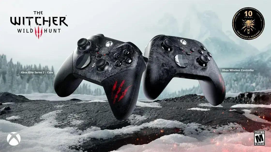 De babar! Controle Xbox The Witcher 3 chega em edição especial
