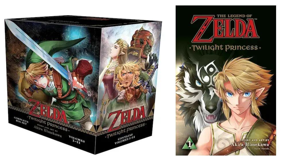 Desconto Imperdível no Box de Manga de Zelda Twilight Princess