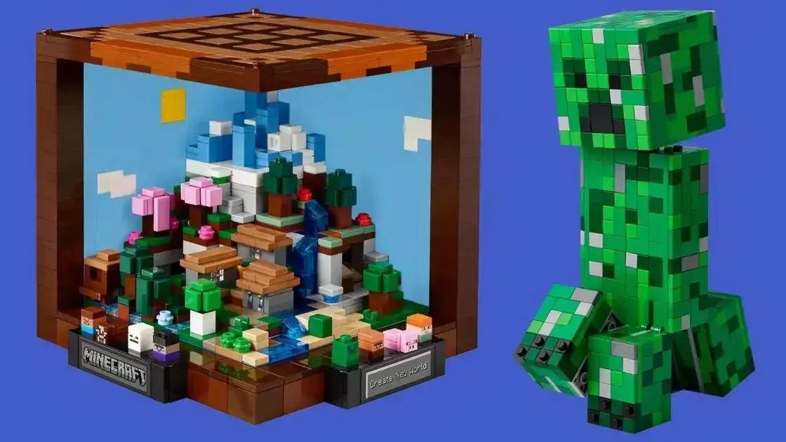 Descontos imperdíveis em sets de Lego de Minecraft para festinhas: Aproveite!