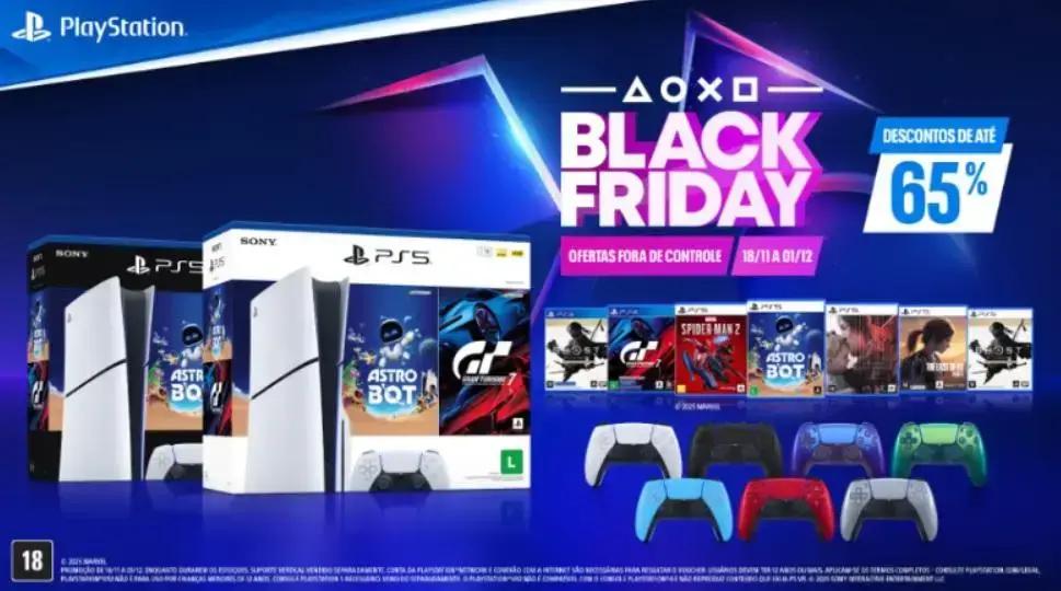 Descontos Imperdíveis na Black Friday para PS5 em 2025