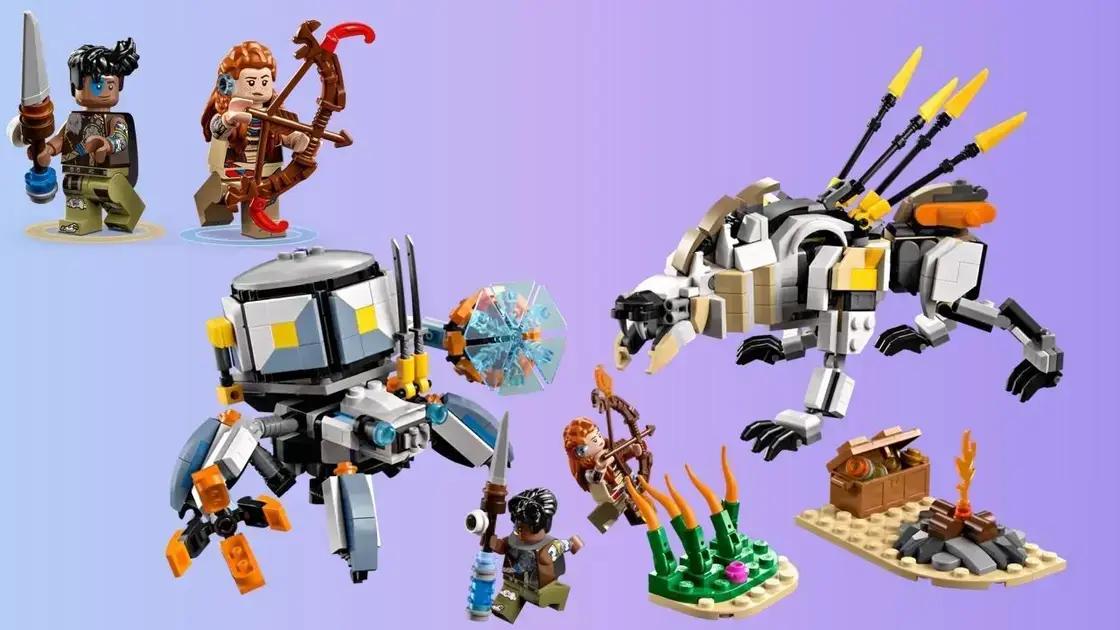 Descontos imperdíveis no conjunto Lego Horizon Adventures na Amazon