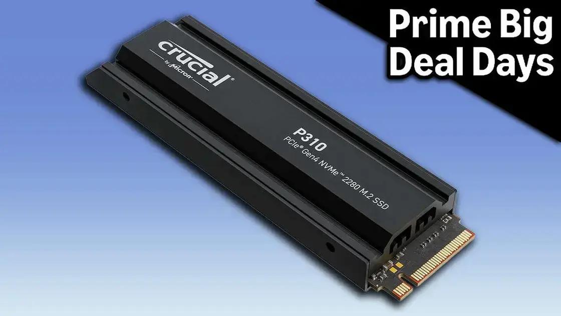 Descontos Imperdíveis nos SSDs Crucial P310 na Amazon