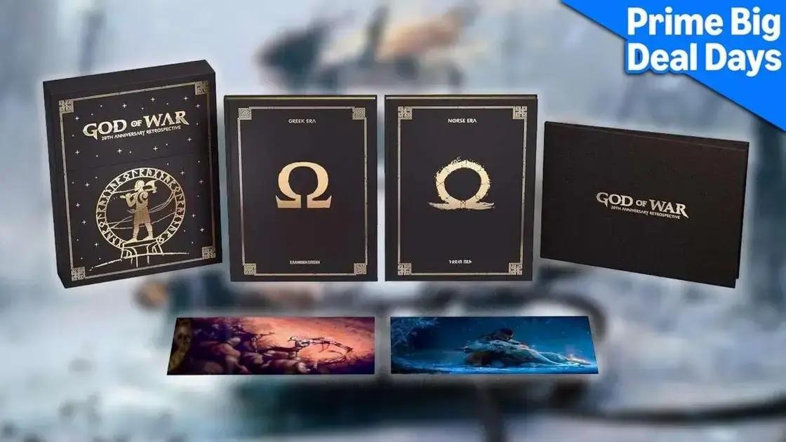 Descontos incríveis na Retrospectiva do 20º Aniversário de God of War