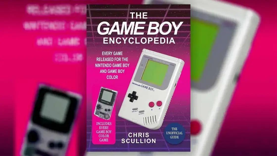 Descubra a Enciclopédia do Game Boy com 1.100 Jogos