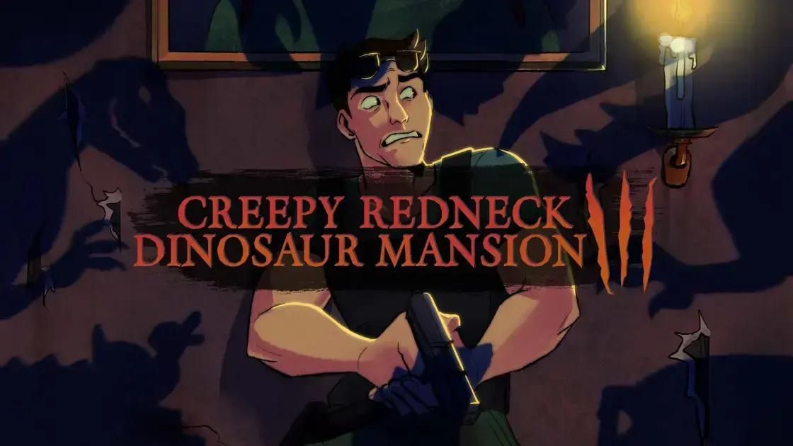 Descubra como nasceu Creepy Redneck Dinosaur Mansion 3