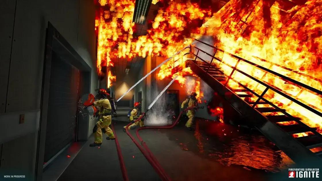 Descubra o Promissor Jogo de Bombeiros Firefighting Simulator Ignite