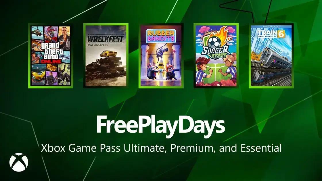 Descubra os jogos gratuitos do Free Play Days da Xbox este fim de semana