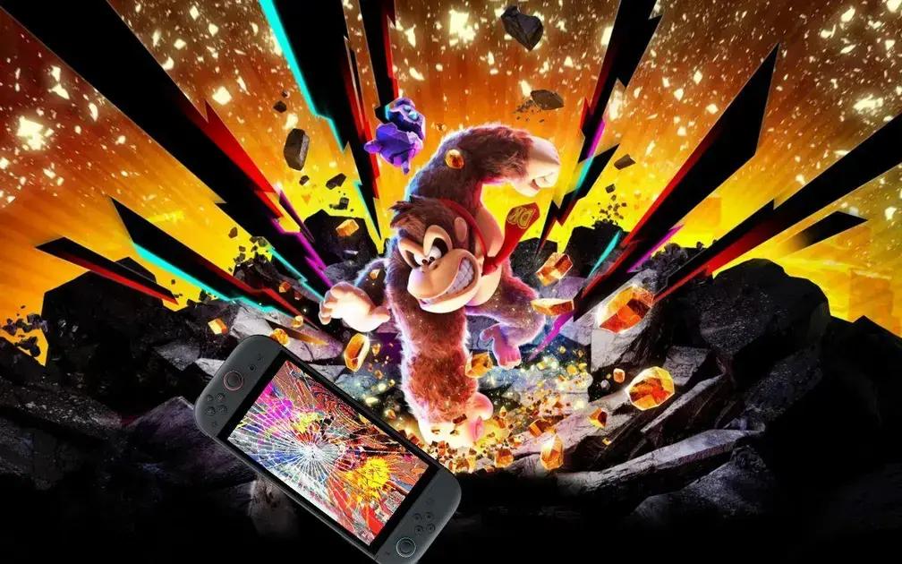Donkey Kong Bananza no Switch 2: Quedas de Performance, Mas Diversão Garantida