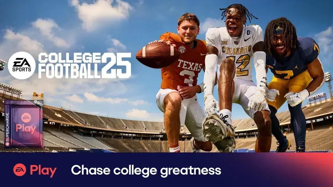 EA Play: Descubra as Novidades de College Football 25