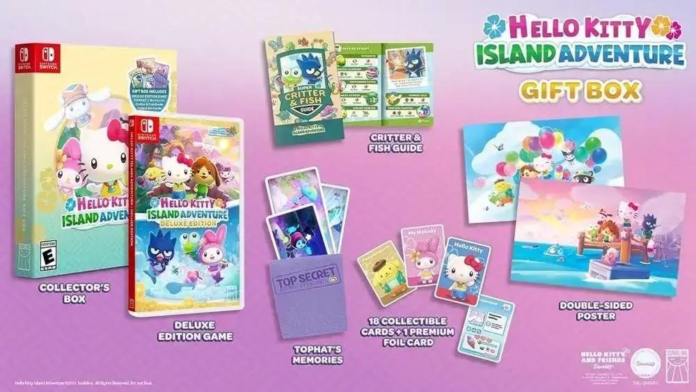 Edição de Caixa de Presente de Hello Kitty Island Adventure chega ao Switch