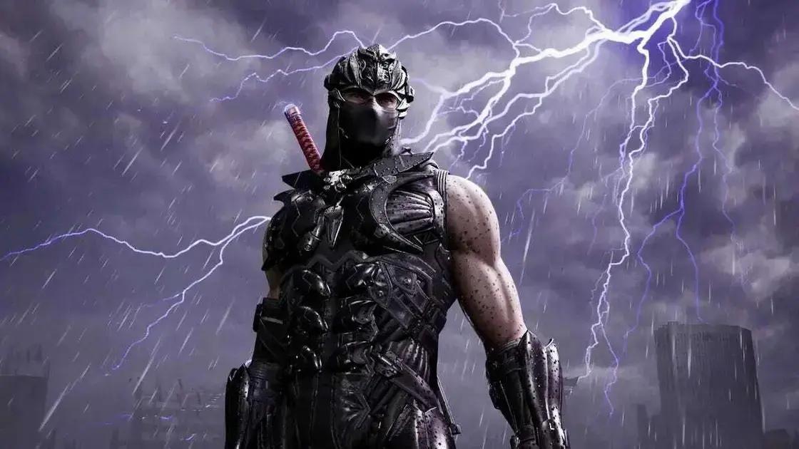 Emmanuel Rodrigues celebra lançamento de Ninja Gaiden 4 jogando em um helicóptero