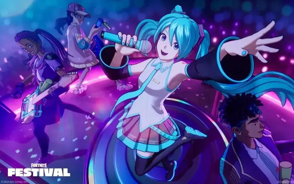 Fortnite: Godzilla e Hatsune Miku chegam em novas atualizações