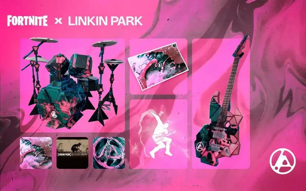 Fortnite Lança Skins do Linkin Park: Descubra Tudo Aqui!