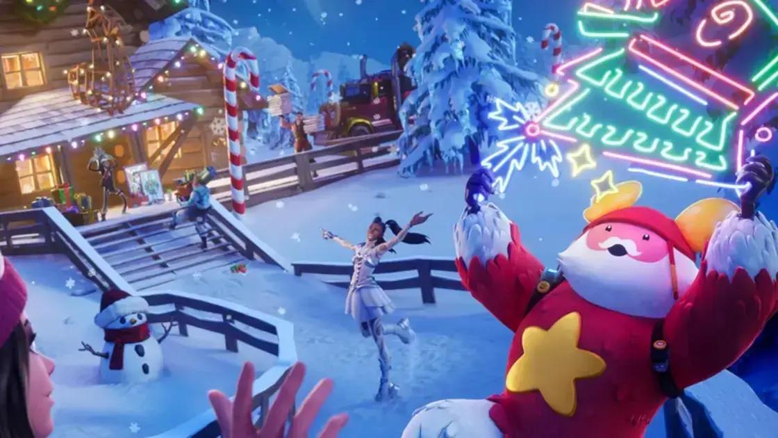 Fortnite: Nova skin gratuita de Natal para Winterfest 2024