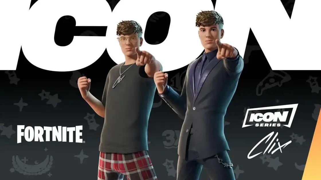 Fortnite: Novo Skin Icônico de Famoso aos 14 Anos