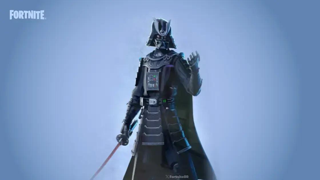 Fortnite Revela o Novo Traje Samurai Darth Vader