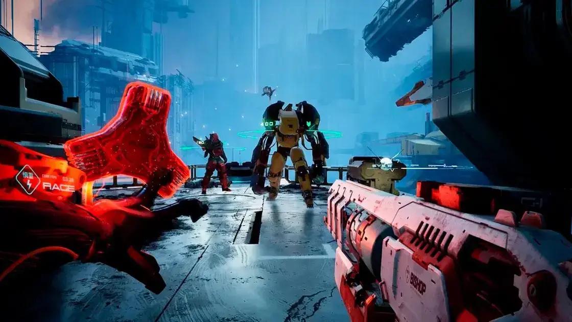 Gameplay de Metal Eden: FPS Eletrizante e Futurista
