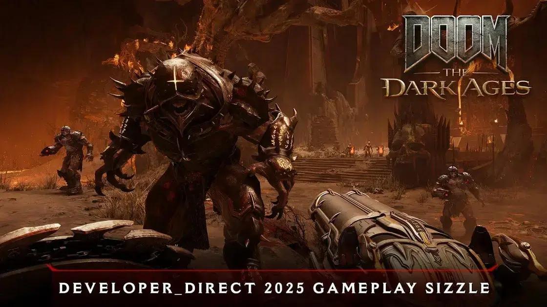 Gameplay INSANO: DOOM: The Dark Ages Chega em 15 de Maio!