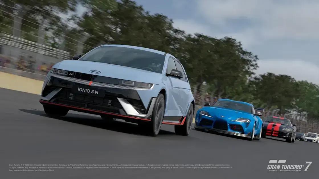 Gran Turismo 7: 4 Novos Carros na Atualização 1.55