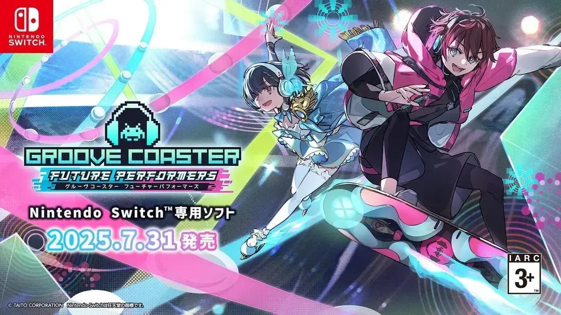 Groove Coaster: Future Performers lança este mês no Switch