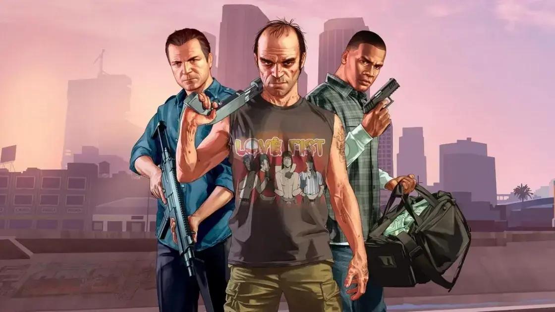 GTA V: Monstro Sagrado com 210 Milhões de Cópias Vendidas